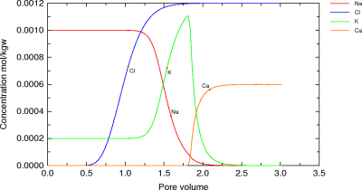 Transport and ion exchange